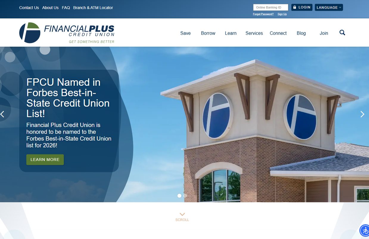 Financial Plus Credit Union – financialpluscu.com